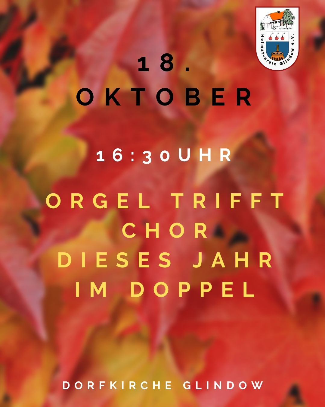 Herbstklänge in Glindow