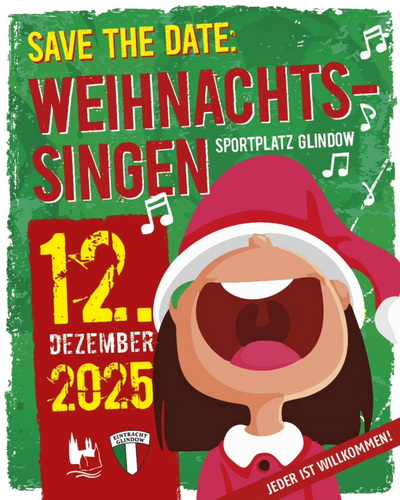 Weihnachtssingen der Eintracht Glindow