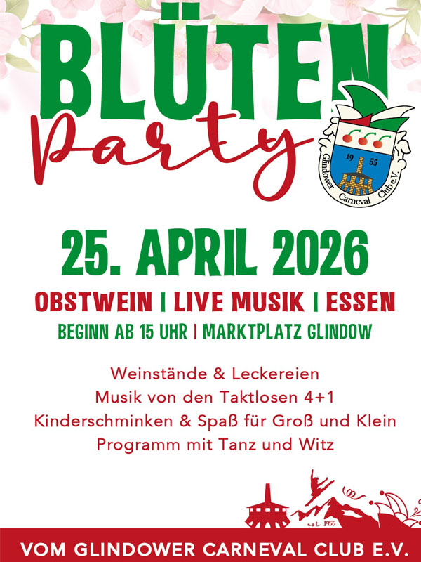 Blütenparty des GCC