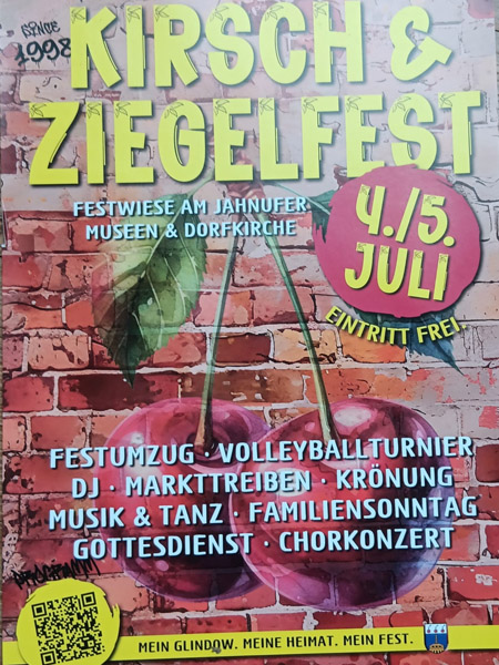 Kirsch- & Ziegelfest am 4. / 5. Juli