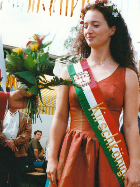 Kirschkönigin 2000/2001 Anne Tzschoppe