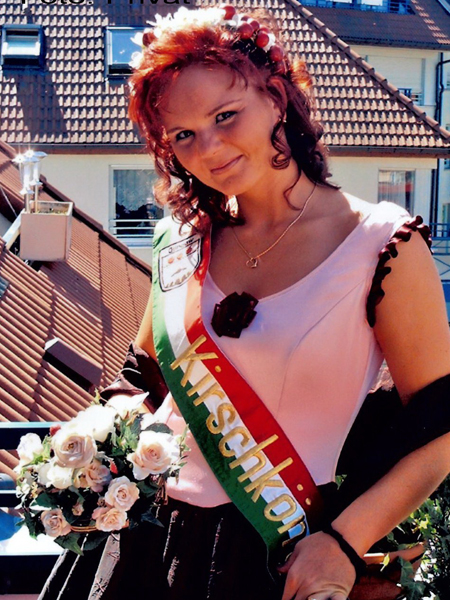 Kirschkönigin 2004/2005 Madeleine Hannemann
