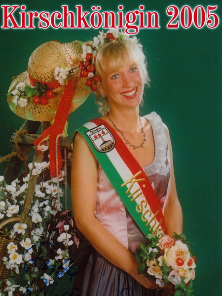 Kirschkönigin 2005/2006 Britta Schumacher