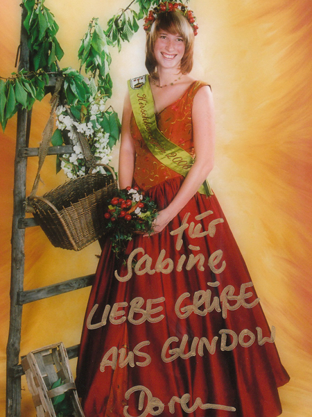 Kirschkönigin 2006/2007 Doreen Wahnsiedler