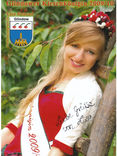 Kirschkönigin 2009/2010 Lisa Konrad
